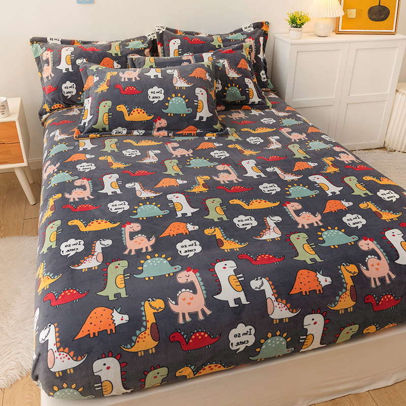 定做订制A类加厚毛绒牛奶绒床笠榻榻米拼接床高低床罩上下铺床包