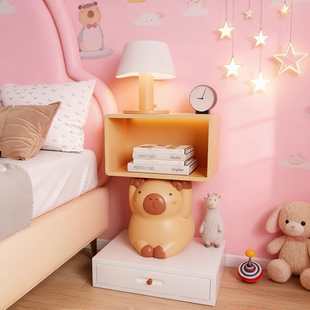 可爱卡通小猪毛绒桌面摆件收纳盒装饰品粉嫩少女心