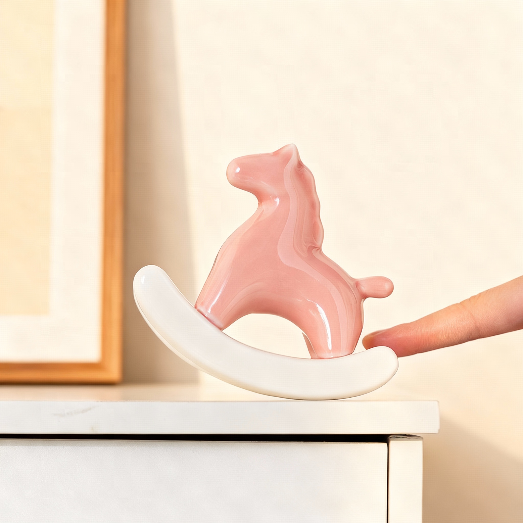 独角兽摇马3D模型摆件可爱装饰