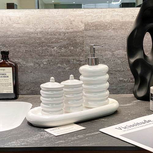 轻奢酒店牙刷置物架套装洗漱套装