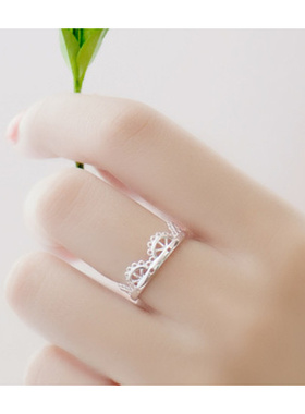 s925纯银女戒指饰品新款日韩国个