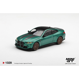 【预售定金】MINIGT1:64宝马M4曼岛绿哑光金属漆 合金MGT01328-CH