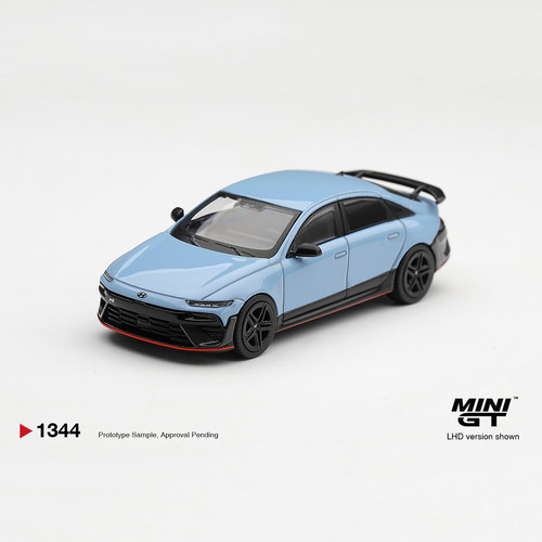 【预售定金】MINIGT 1:64 现代Ioniq 6 N 性能蓝珠光漆MGT01344