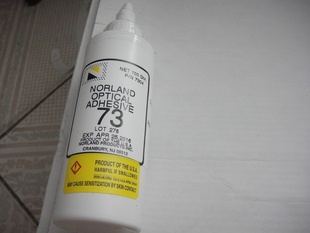 OPTICAL 100G裝 美國原裝 NORLAND 紫外線固化膠水NOA73 ADHESIVE73