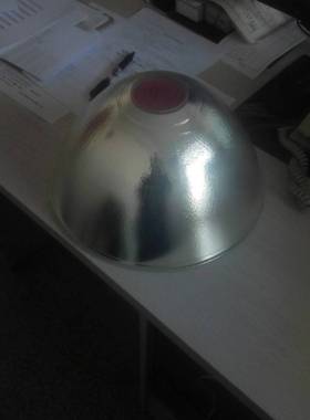 锥轴聚光340MM反光碗 300MM口径反光罩 灯罩 椭球冷反光镜 灯碗