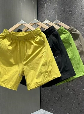 美式短裤男士2026夏季宽松休闲运动裤子男户外速干薄款百搭五分裤