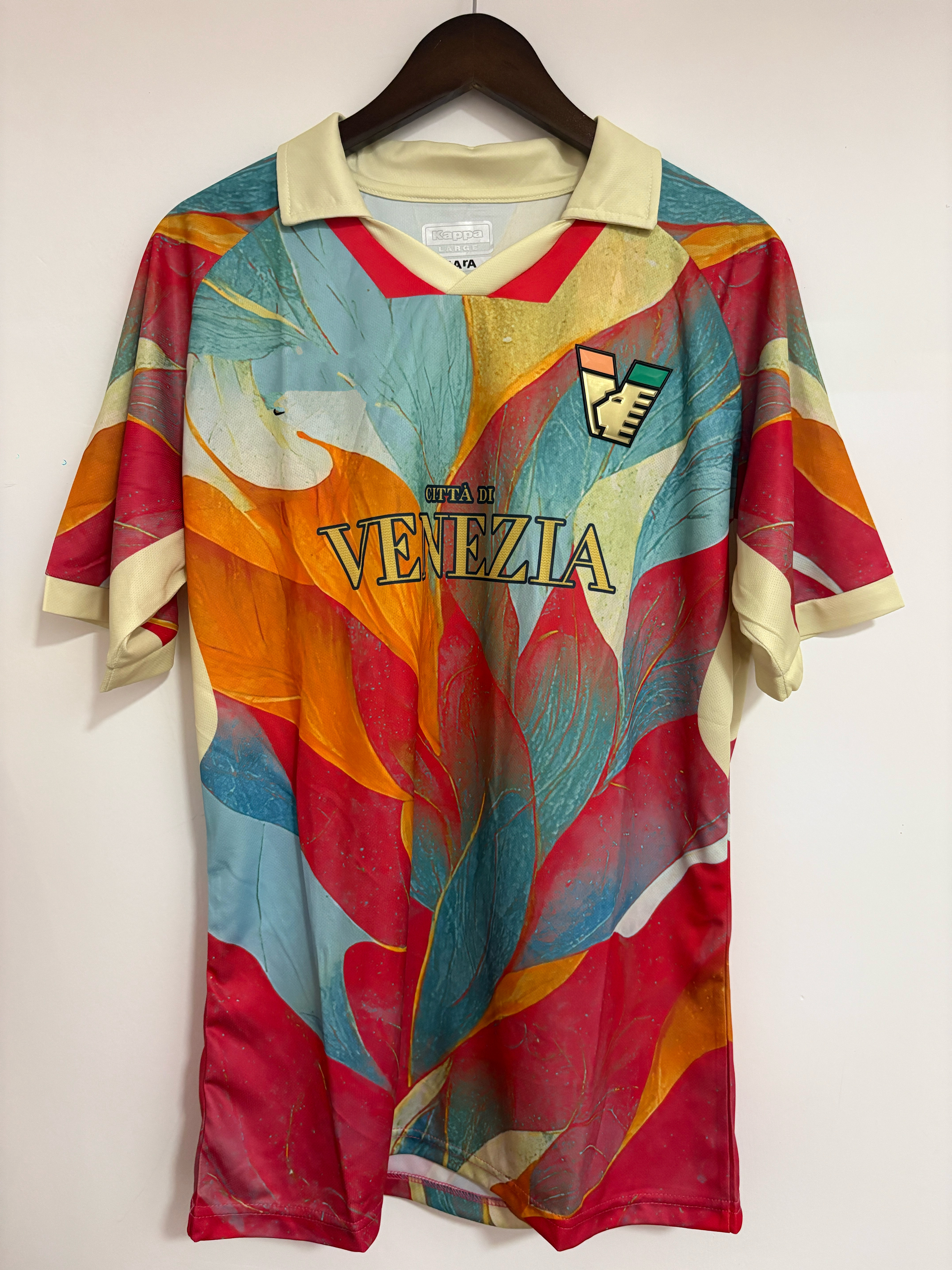 2425威尼斯特别纪念版足球球衣短袖上衣休闲运动服足球服透气舒适