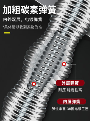 臂力器臂力棒男士青少年握力棒可调节家用健身器材手臂肌肉训练器