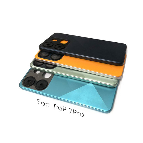适用于传音Infinix Tecno pop 7Pro pop 8后壳手机壳后盖