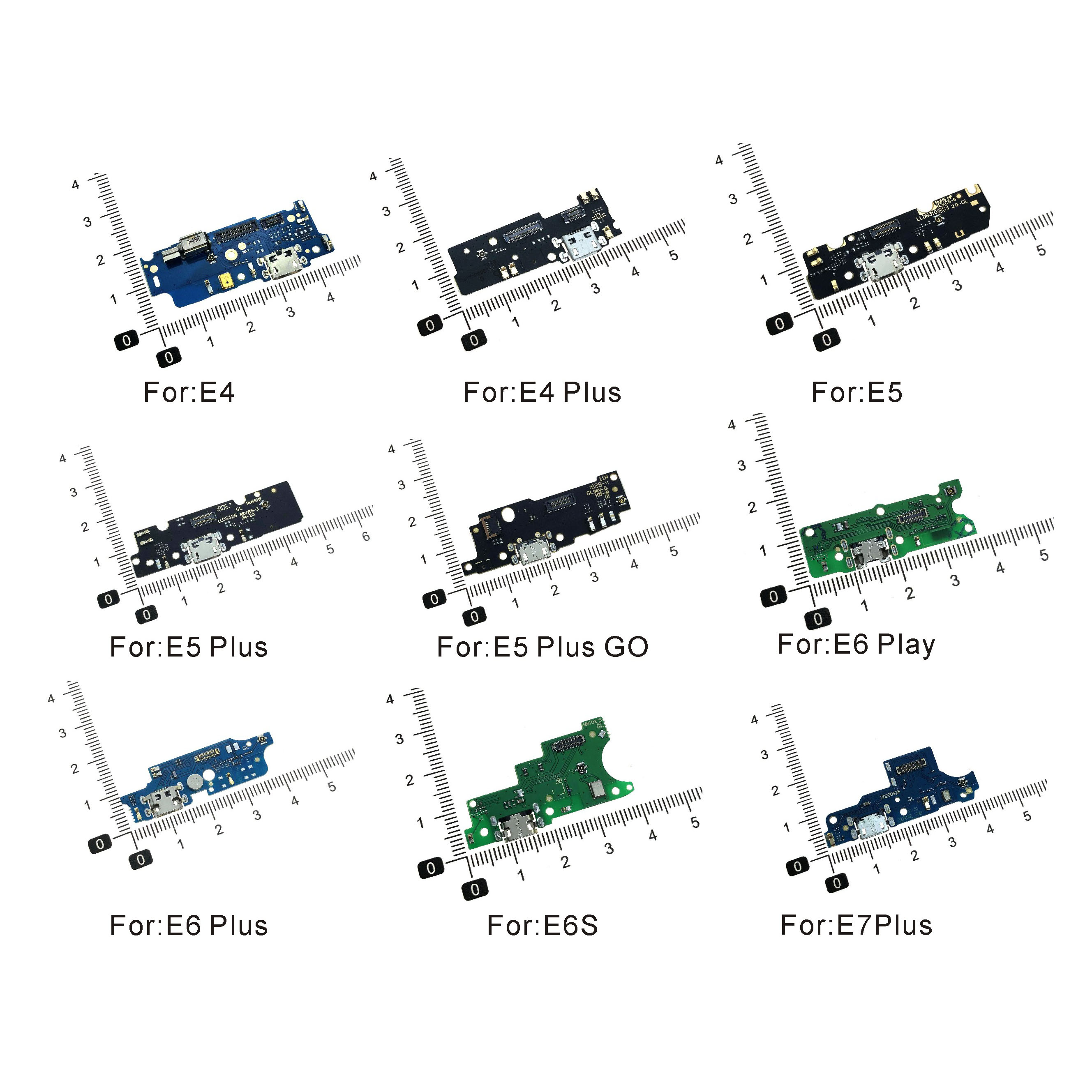 适用于摩托罗拉E4 E7 Plus E5PlusGO Play E6S 充电尾插小板排线 3C数码配件 手机零部件 原图主图