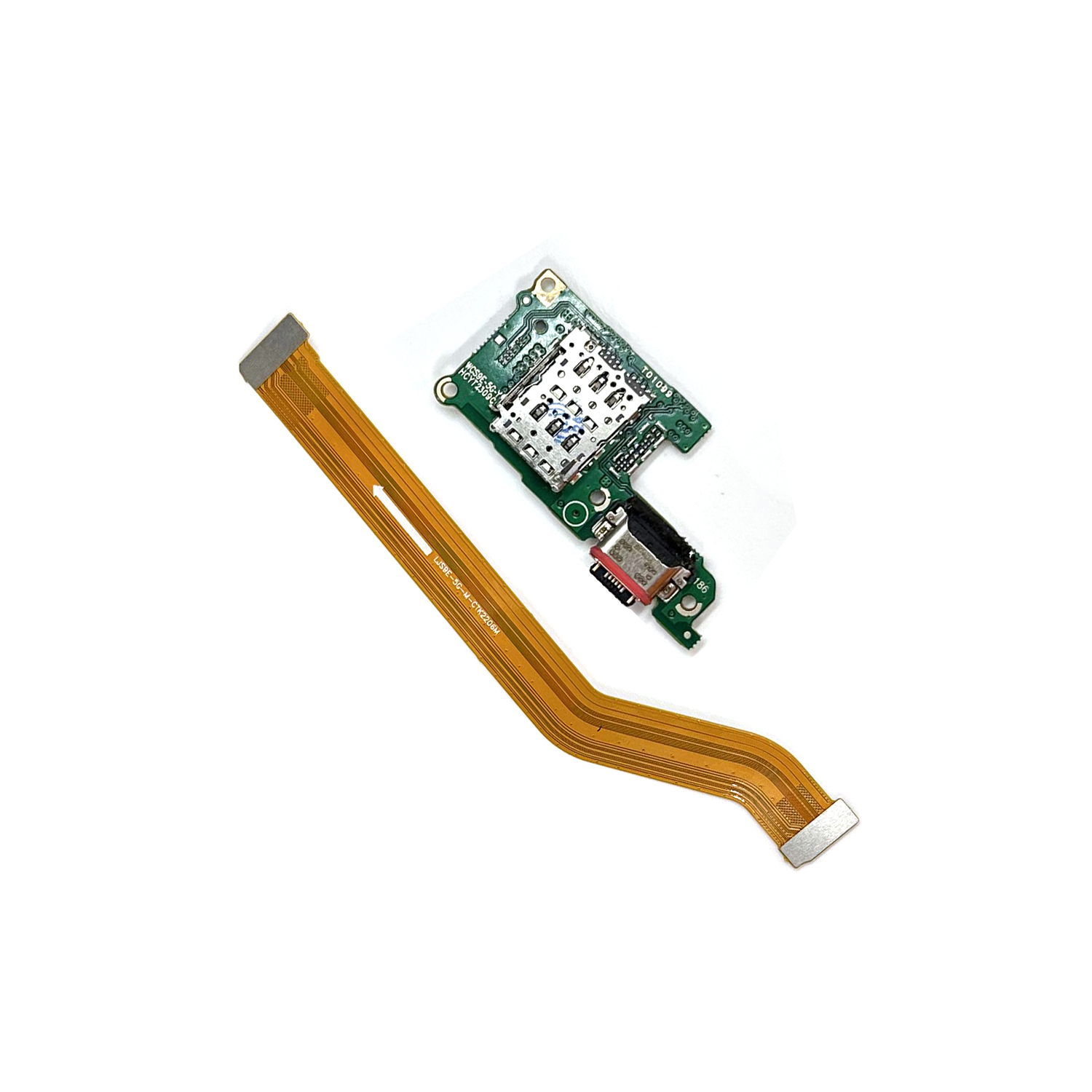 适用于Vivo iQOO S7 S7E S9 S9E尾插排线小板