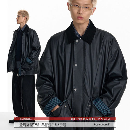 TGNS巴恩风谷仓vintage夹克秋季