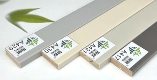 极窄超薄实木4-10厘米高冷色系灰色系黑白。踢脚线门框线装饰线条