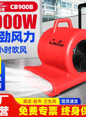白云超宝吹地机商用大功率地面地毯卫生间吹风机除湿干燥CB-900B