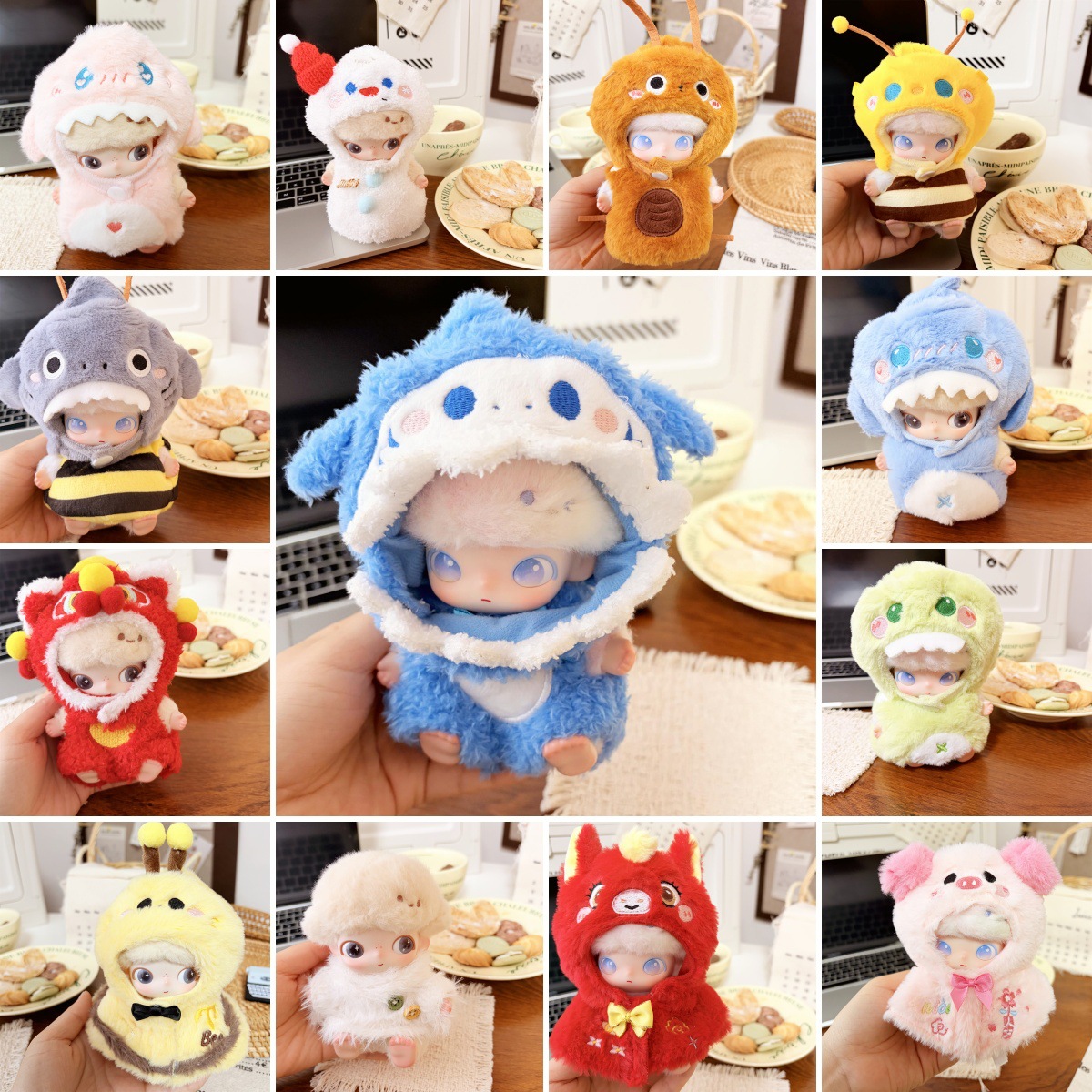 仅娃衣】Dimoo新生日记娃衣心动特调娃娃衣服搪胶圣诞新年套装裙