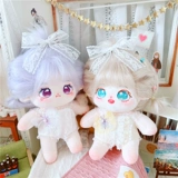 Хлопковая кукла с бабочкой, 20см, детская одежда