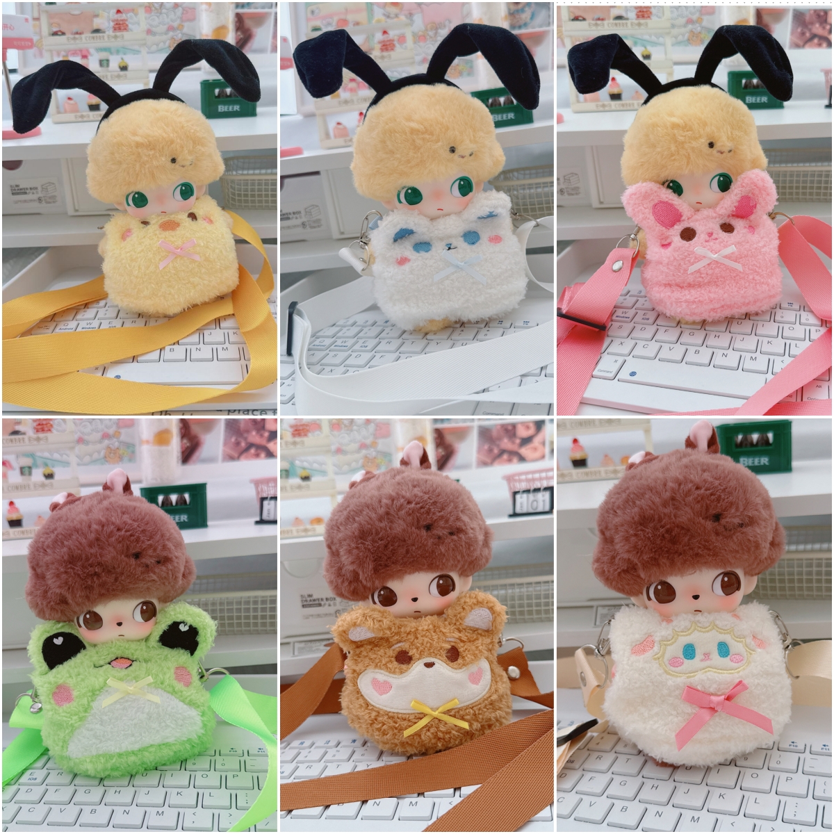 DIMOOWORLD搪胶娃衣斜挎包