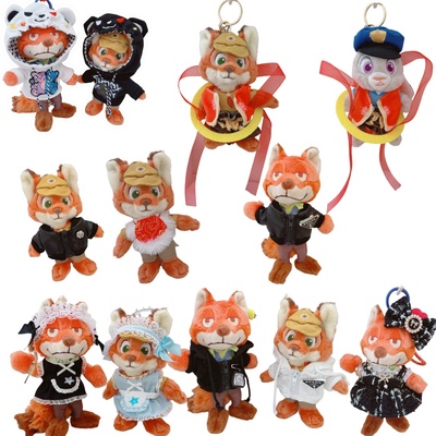 尼克小狐狸挂件娃衣服