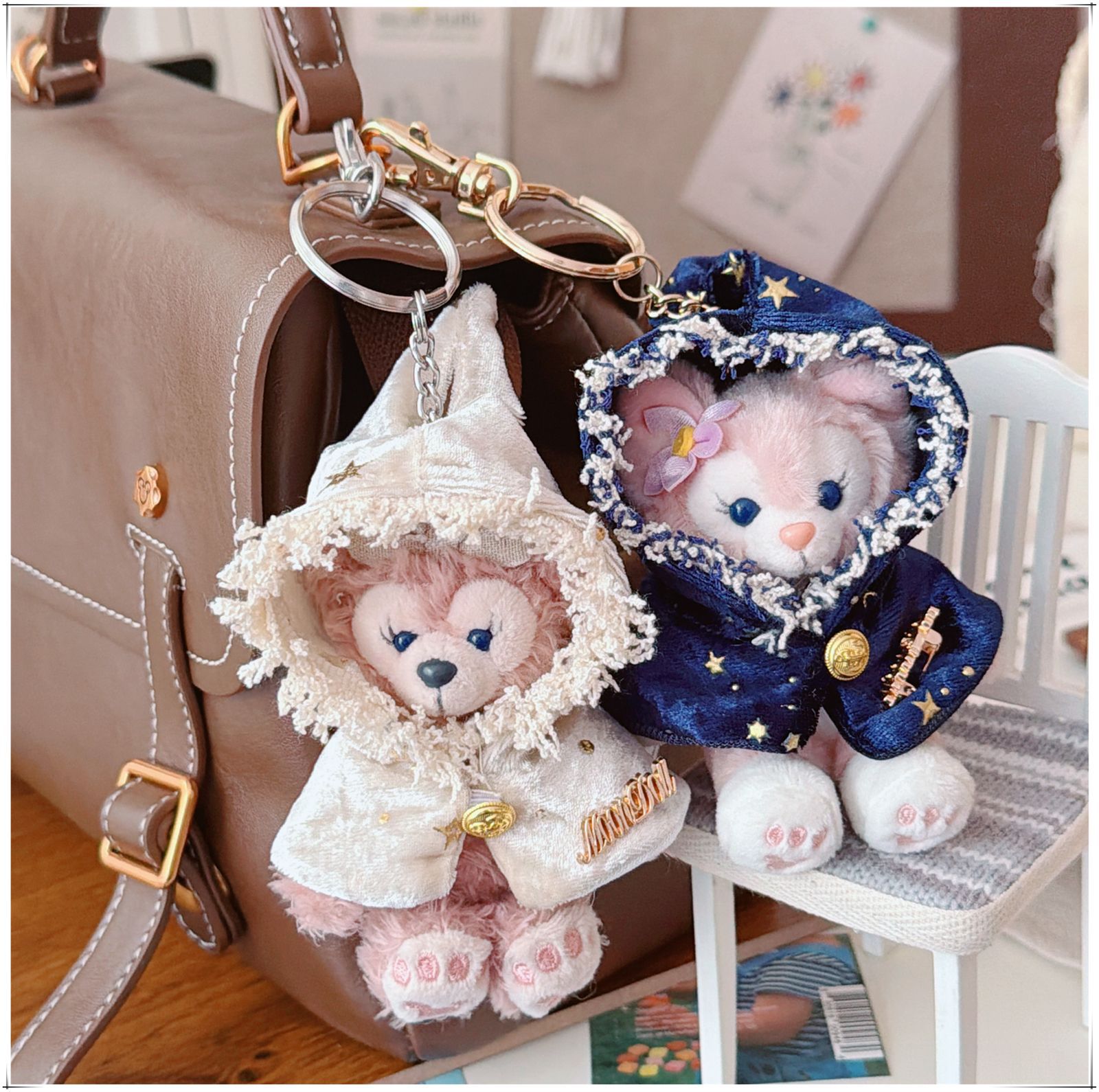 仅娃衣露露挂件衣服贝儿雪莉玫饼饼玫玫可琦安史黛拉香香披肩斗篷