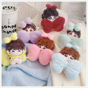 娃衣迷你衣服5cm娃衣娃帽5厘米7cm动物体海星体小着替蝴蝶结装饰