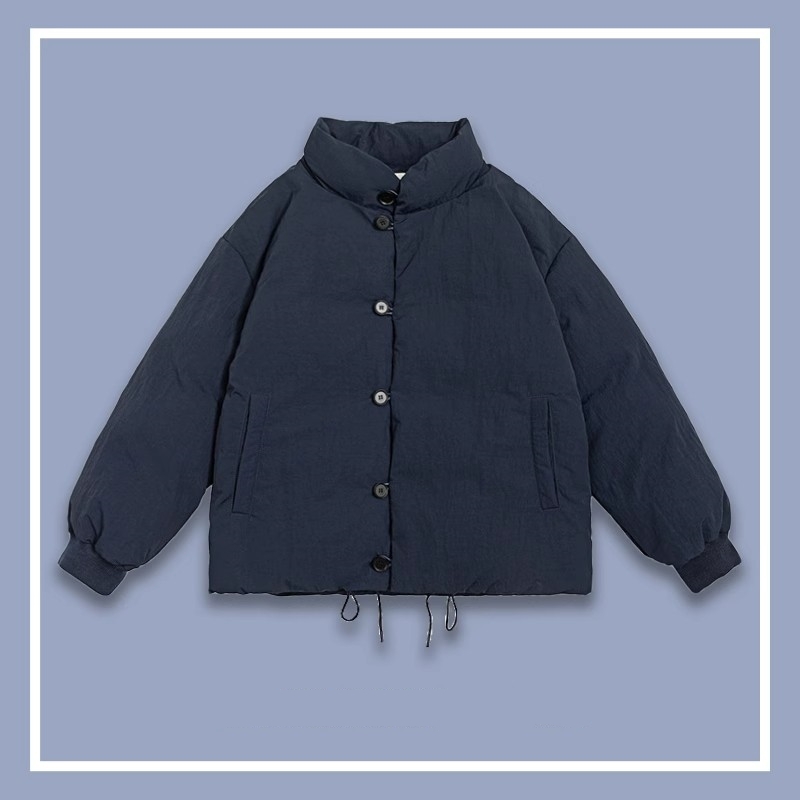 日系复古小众羽绒棉服男