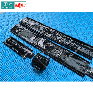 乳胶项圈手脚束缚禁锢腕环饰品脖套定制手脚拷可做上锁配件