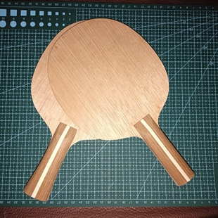 定制乒乓球底板五层等厚非朱世赫特注削球拍底板收藏红檀绿擅黄檀