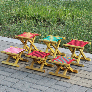 马扎实木小马扎凳户外便携折叠成人折叠凳马扎凳结实户外钓鱼板凳