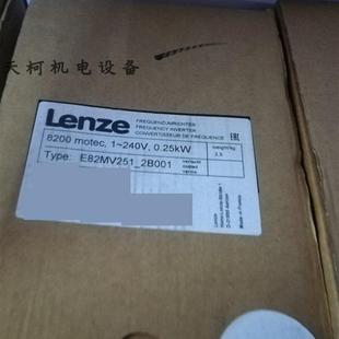 0.25KW议价 议价Lenze全新8200伺服变频器E82MV251_2B001原装