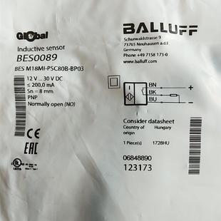 M18MI 现 PSC80B BES0089 BES BALLUFF BP03 议价议价全新原装