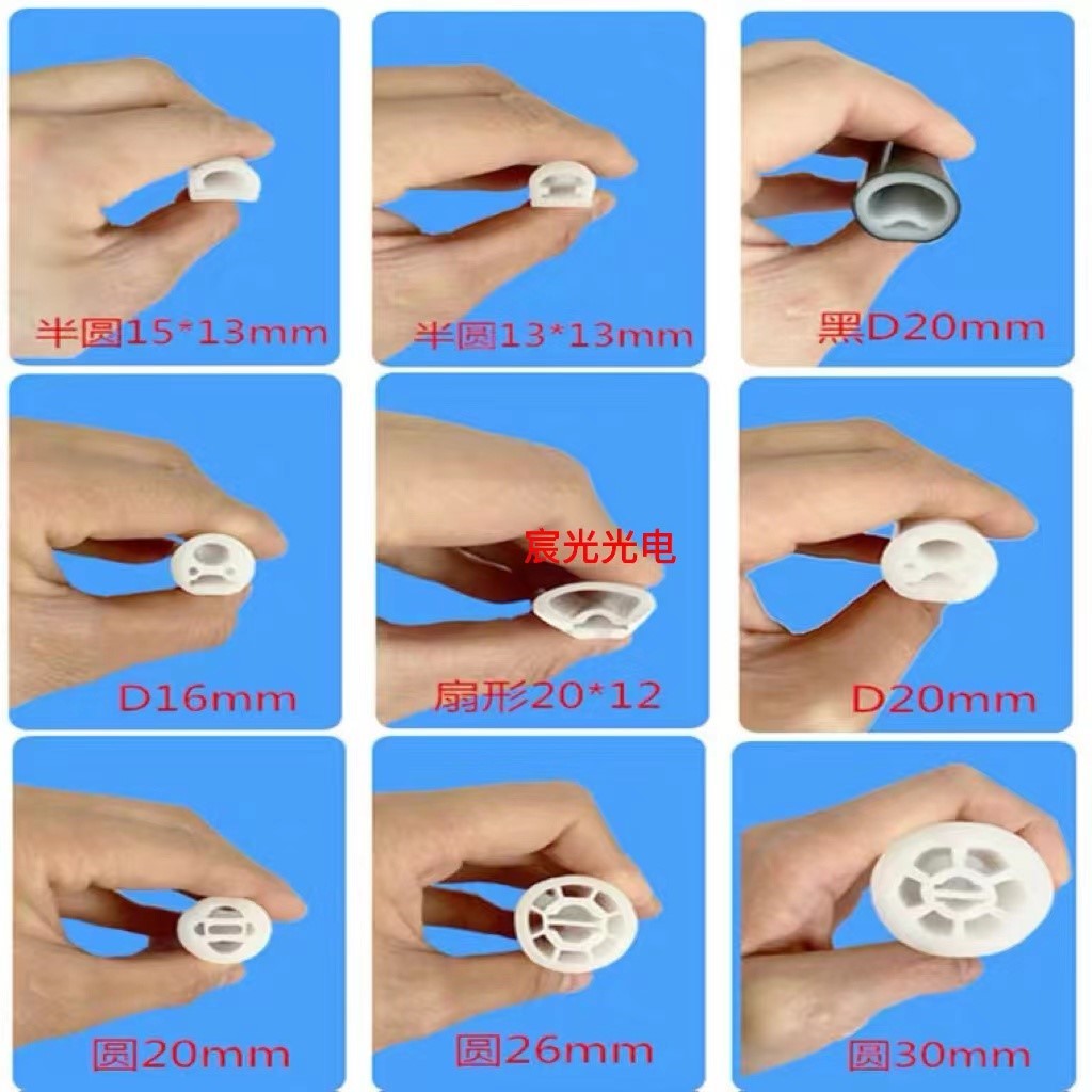 led柔性圆形半圆软灯管灯带霓虹硅胶360度发光防水线形灯灯槽灯带