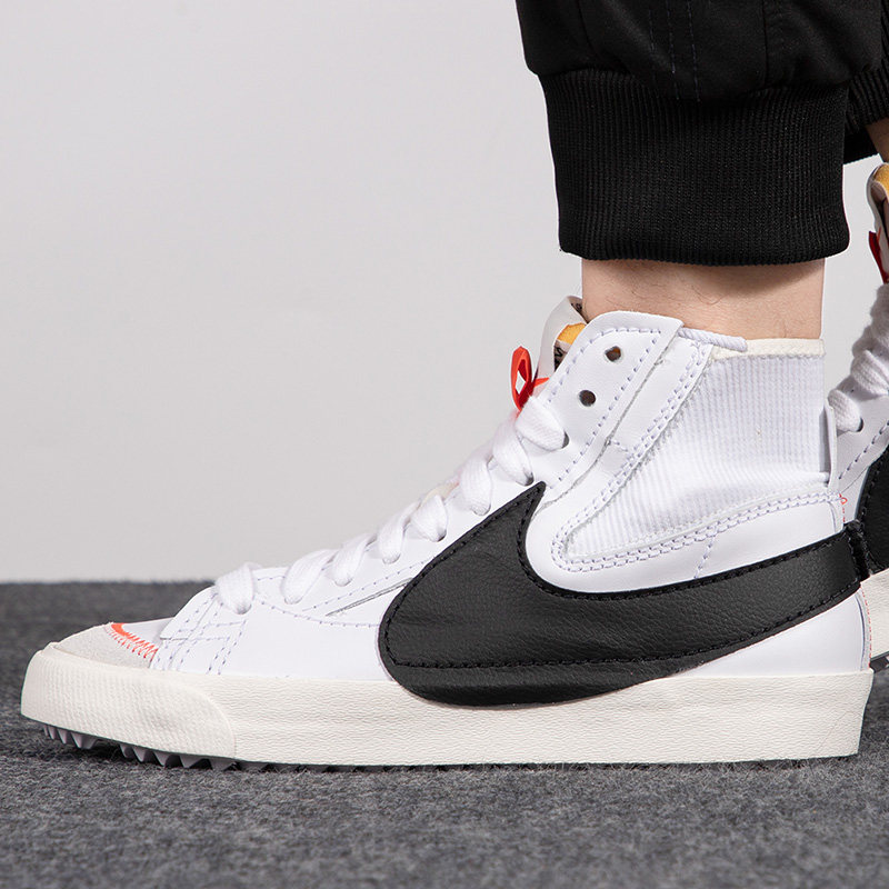 nike耐克高帮运动鞋男鞋2021冬季新款blazer开拓者休闲板鞋dd3111