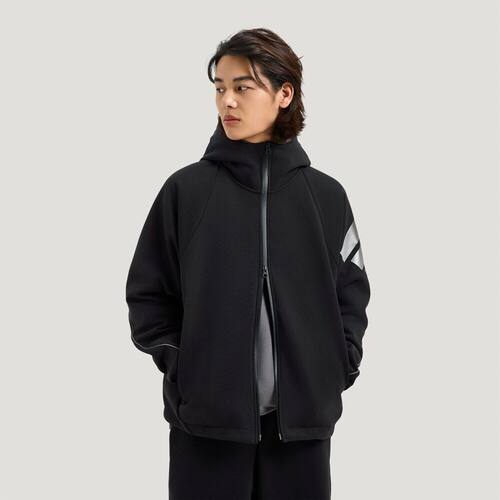 adidas阿迪达斯男子FOS M DK JKT运动针织连帽外套KG0739