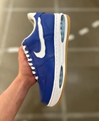 Nike AF1蓝色空军一号休闲板鞋 Air 耐克男鞋 Force HF3630 400