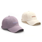 日系复古刺绣鸭舌帽港风高街休闲棒球帽男女百搭中性潮流