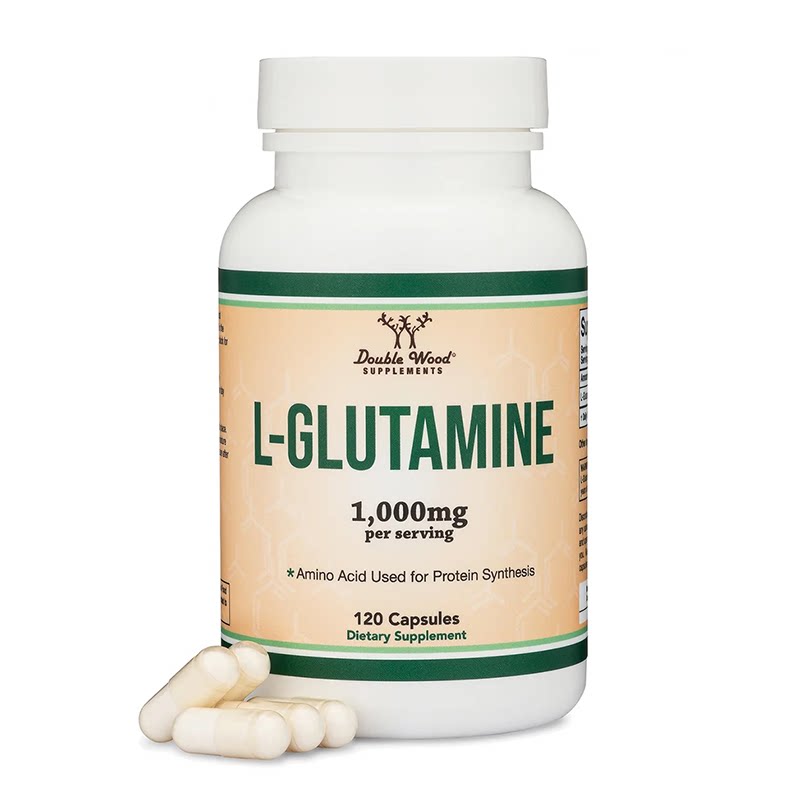 美国Double Wood L-Glutamine L - 谷氨酰胺胶囊500mg*120粒