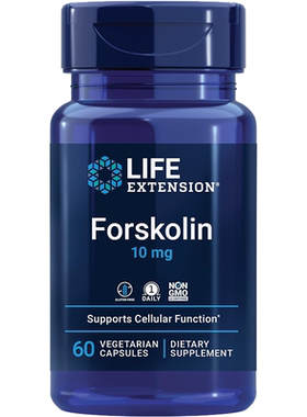 现货美国Life Extension毛喉素Forskolin心血管 新陈代谢细胞健康