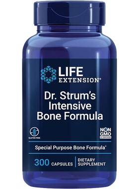现货Life Extension Dr. Strum Intensive Bone特强骨骼帮助胶囊