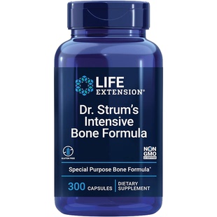 现货Life Extension Dr. Strum Intensive Bone特强骨骼帮助胶囊