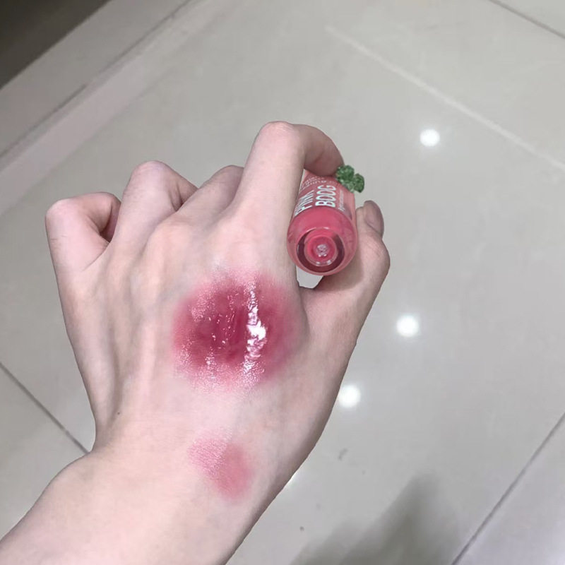 冷蛇蝎美人诶!酒渍樱花葡萄镜面水光口红滋润唇釉不掉色唇蜜学生