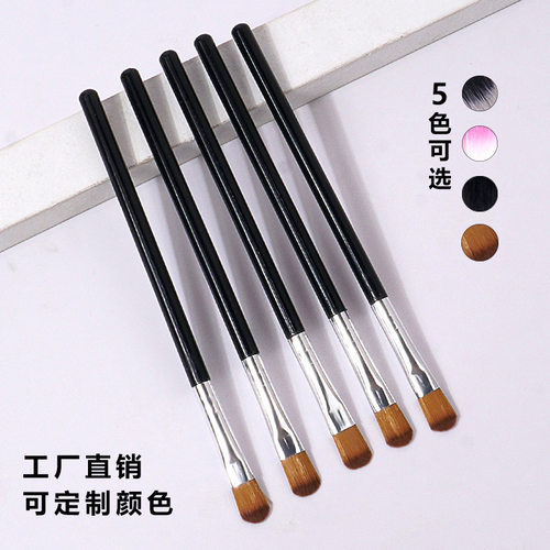 眼影刷便携眼部刷新款绘画涂画笔彩妆赠品刷子美妆工具化妆刷弧形