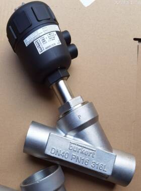 新品可开票对公宝德burkert宝德气动座阀蒸汽00178601 DN15角座阀