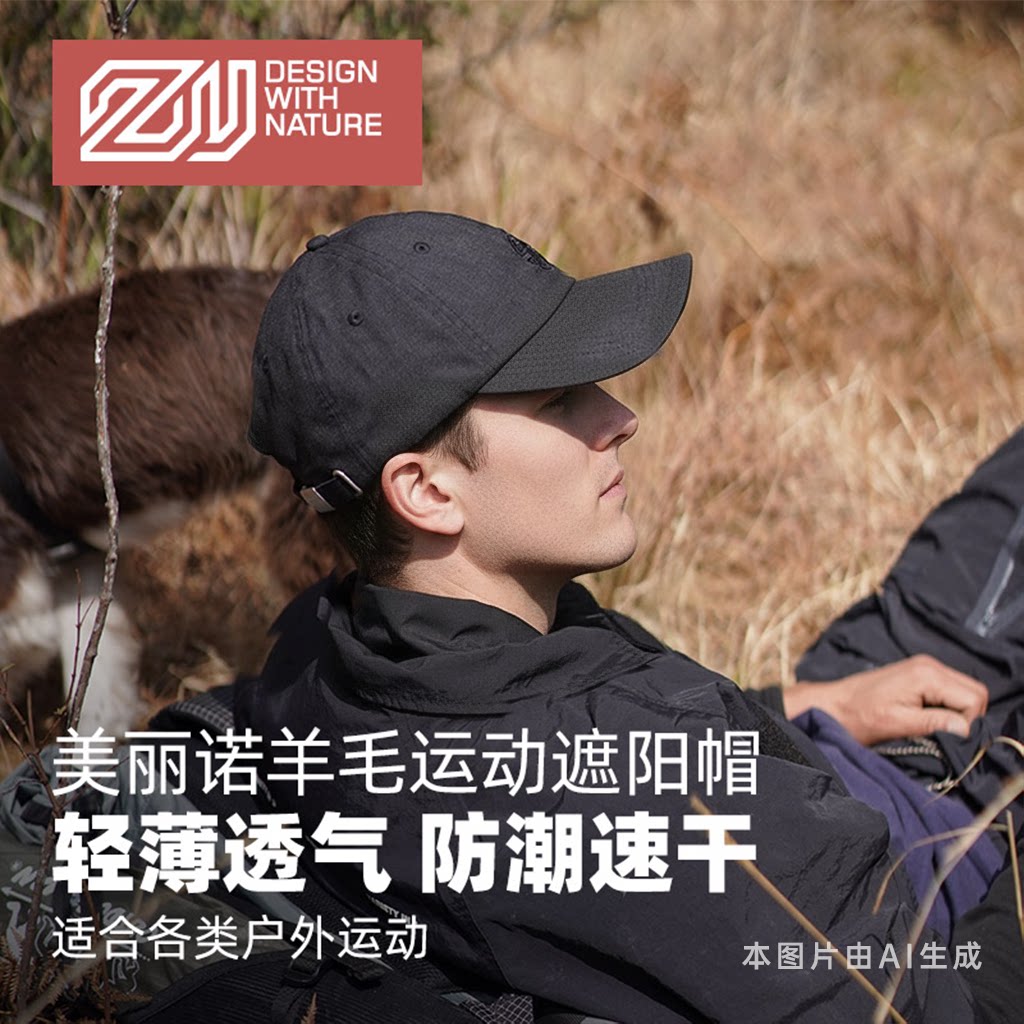 棒球帽男女运动帽子赛乐羊毛帽子显脸小百搭男韩版鸭舌帽潮防晒帽