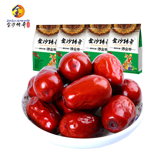 金沙传奇有机红枣骏枣496g*4袋装