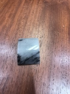 新疆和田籽料青花玉手牌