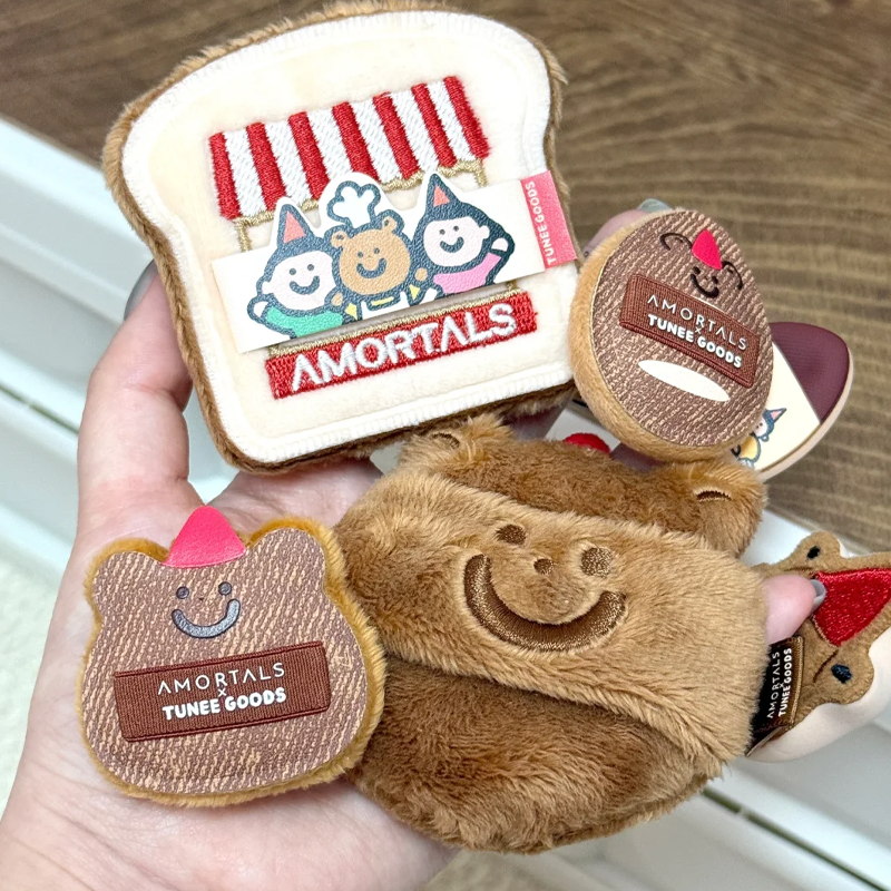 可爱小面包~尔木萄粉扑小面包系列 X TUNEEGOODS联名绒绒粉扑