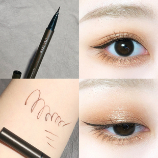 JILL LEEN眼线液笔极细防水持久不晕染下睫毛速干彩色棕jillleen