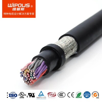 UL21481-SP 对绞屏蔽认证TPE 材质耐温 80℃耐压 300V美标线缆