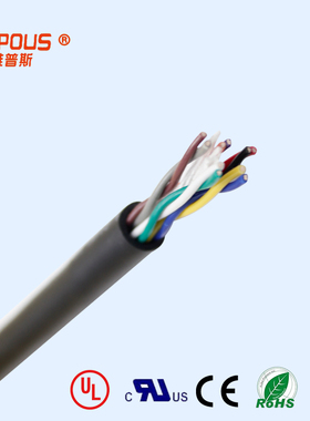 CE认证欧标LIYY 2/3/4/5P-30P*2*2.0/2.5/6.0平方柔性双绞线电缆