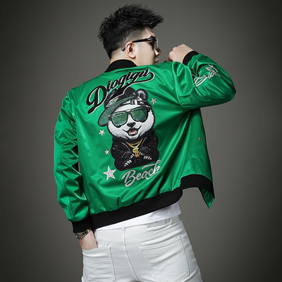 欧洲站2025春季新款夹克外套男士潮流冲锋棒球服休闲男装外穿上衣